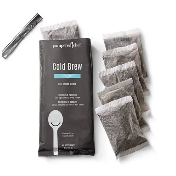 NEW PAMPERED CHEF COLD BREW COFFEE - Picture 2 of 2